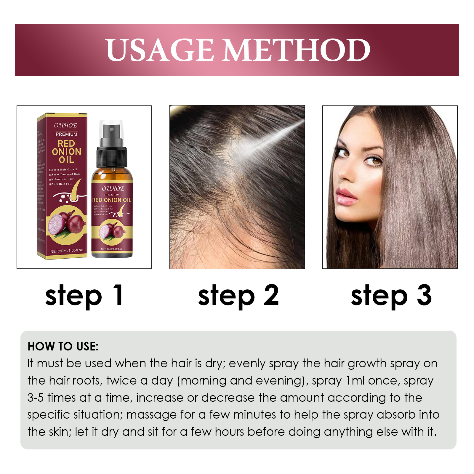 Onion Root Strengthening Spray