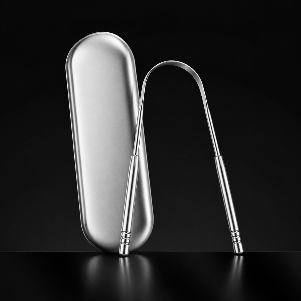 Stainless Steel Tongue Scraper