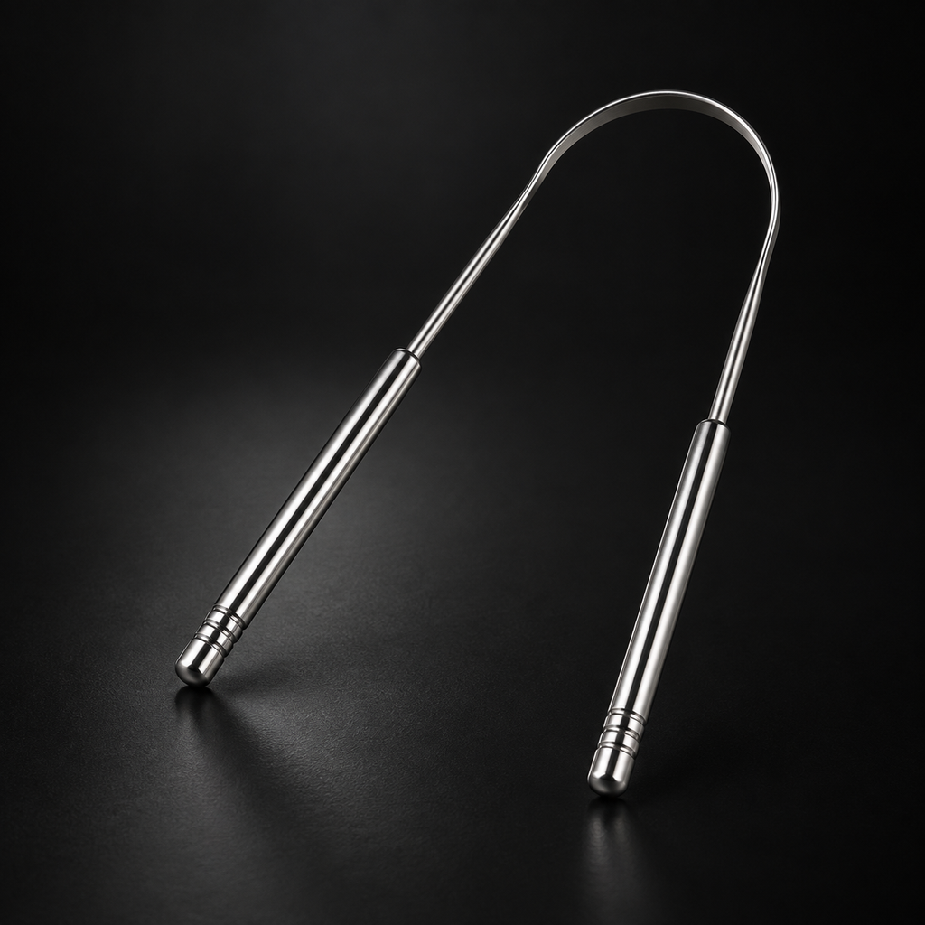 Stainless Steel Tongue Scraper